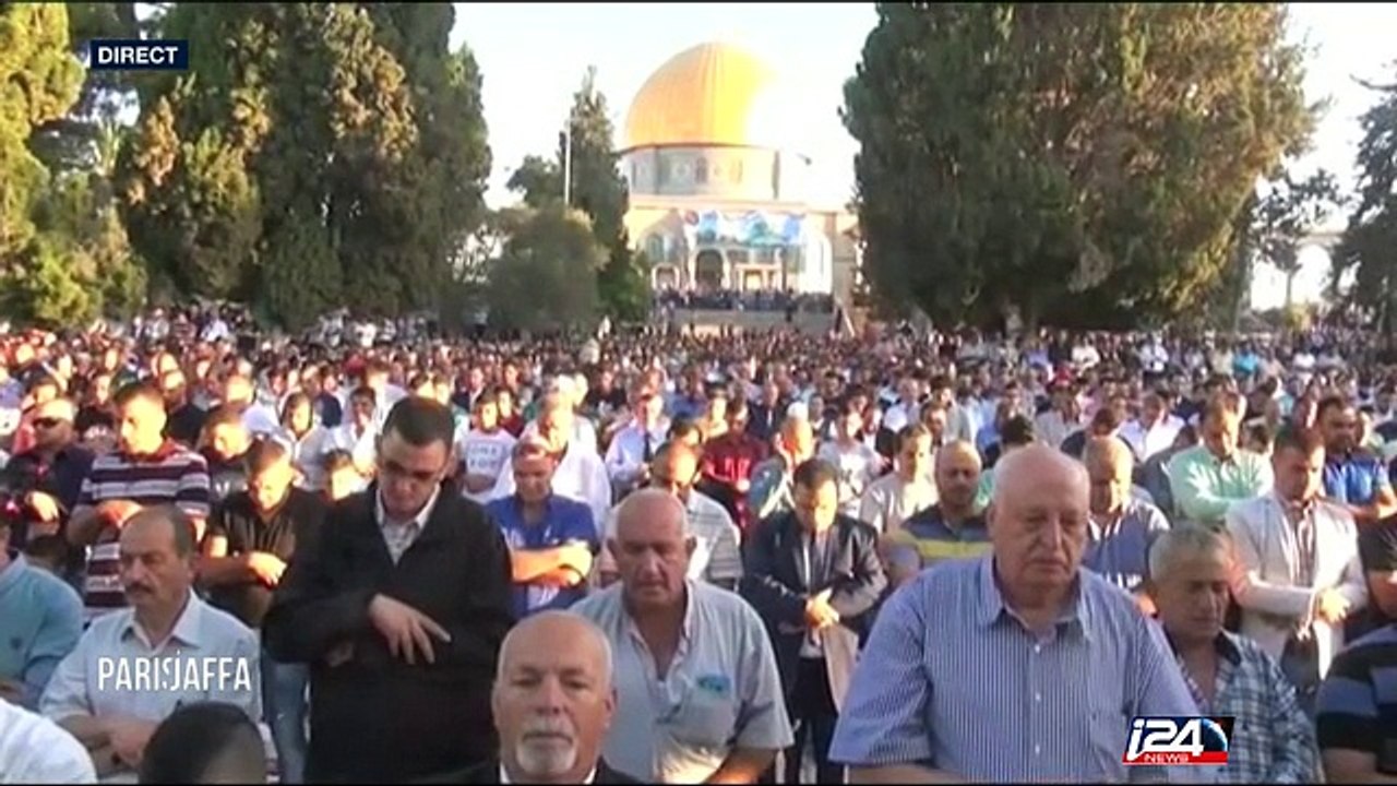 Jérusalem : les Palestiniens célèbrent l'Aïd