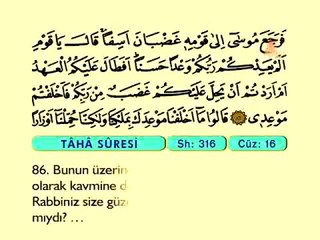 25. Taha - Türkçe Okunuşlu - Mealli Kur'an-ı Kerim Hatim Seti