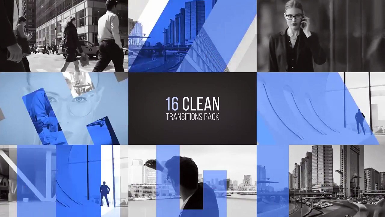 After Effects Template: Clean Corporate Transitions