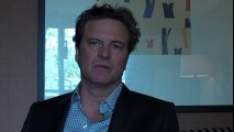 Speaking With Colin Firth sharing his acting secrets
