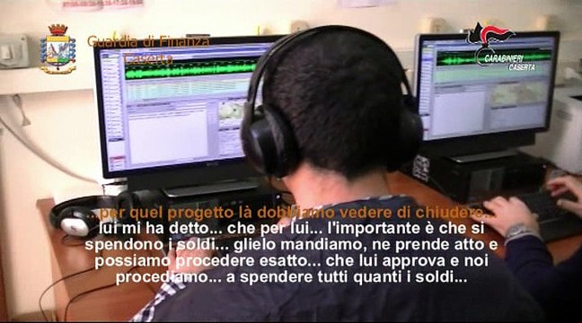 Caserta - Blitz camorra, arrestate 20 persone tra sindaci e politici (13.09.16)