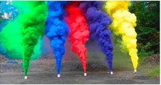 HOW TO MAKE COLORED SMOKE GRENADES