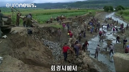 Cruz Vermelha destaca inundações trágicas na Coreia do Norte