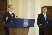 Point de presse conjoint avec Klaus Werner Iohannis, président de la République de Roumanie