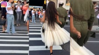 Bonang gets styled by well-known international stylist H.Diddy for New York Fashion Week
