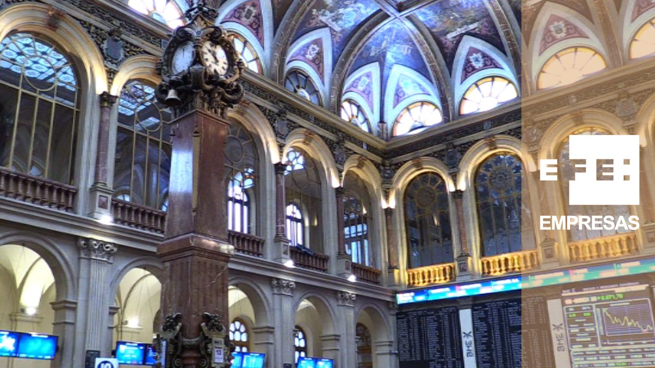El Ibex cae un 0,44% a mediodía y pone en peligro los 8.800 puntos