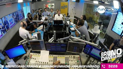 Quand Bruno craque dans le Quizz de Christina (13/09/2016)