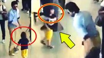 VIDEO Shah Rukh Khan - Abram CAUGHT PLAYING At Airport