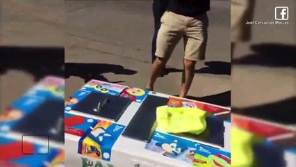 172000 dollars de dons à un sans abri après une photo sur le web