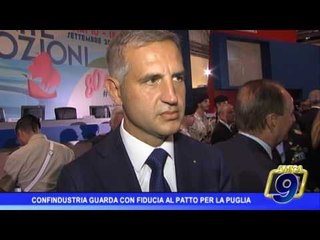 Confindustria guarda con fiducia al Patto per la Puglia