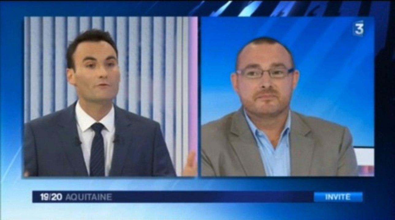 "Semaine de la prévention contre les AVC" 2014 : Philippe Meynard sur France 3 Aquitaine