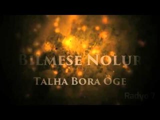 TALHA BORA ÖGE GÖLGE ANLATIYOR "BİLMESE NOLUR"