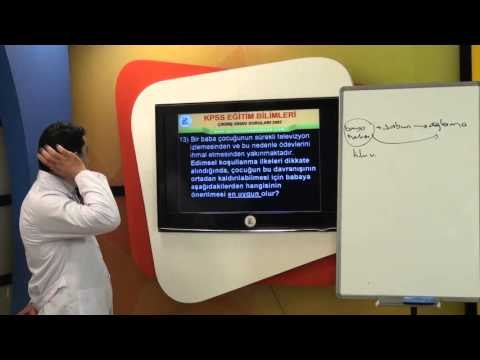KPSS Eğitim Bilimleri Öğrenme Psikolojisi Soru Çözümleri