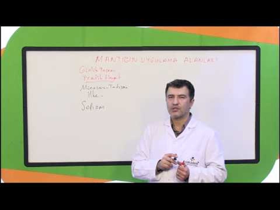 Görüntülü Akademi 12.Sınıf Mantık Görüntülü Eğitim Seti (Mantığın Uygulama Alanları)