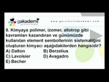 9.Sınıf Kimya Görüntülü Eğitim Seti (Soru Çözümleri)