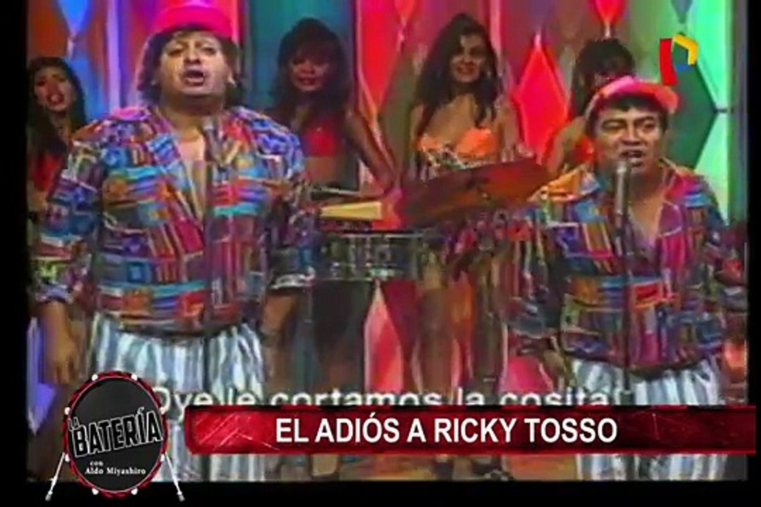 Ricky Tosso y las veces que visitó el set de La Batería