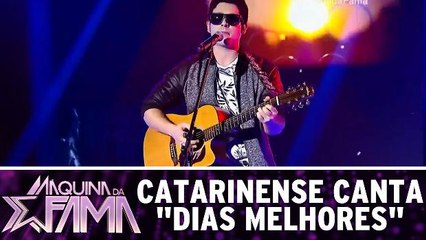 Catarinense canta `Dias Melhores`, do Jota Quest