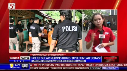 Reka Ulang Penyanderaan di Pondok Indah di 4 Titik
