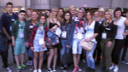 Nos futurs coiffeurs à Paris avec David Jeanmotte !