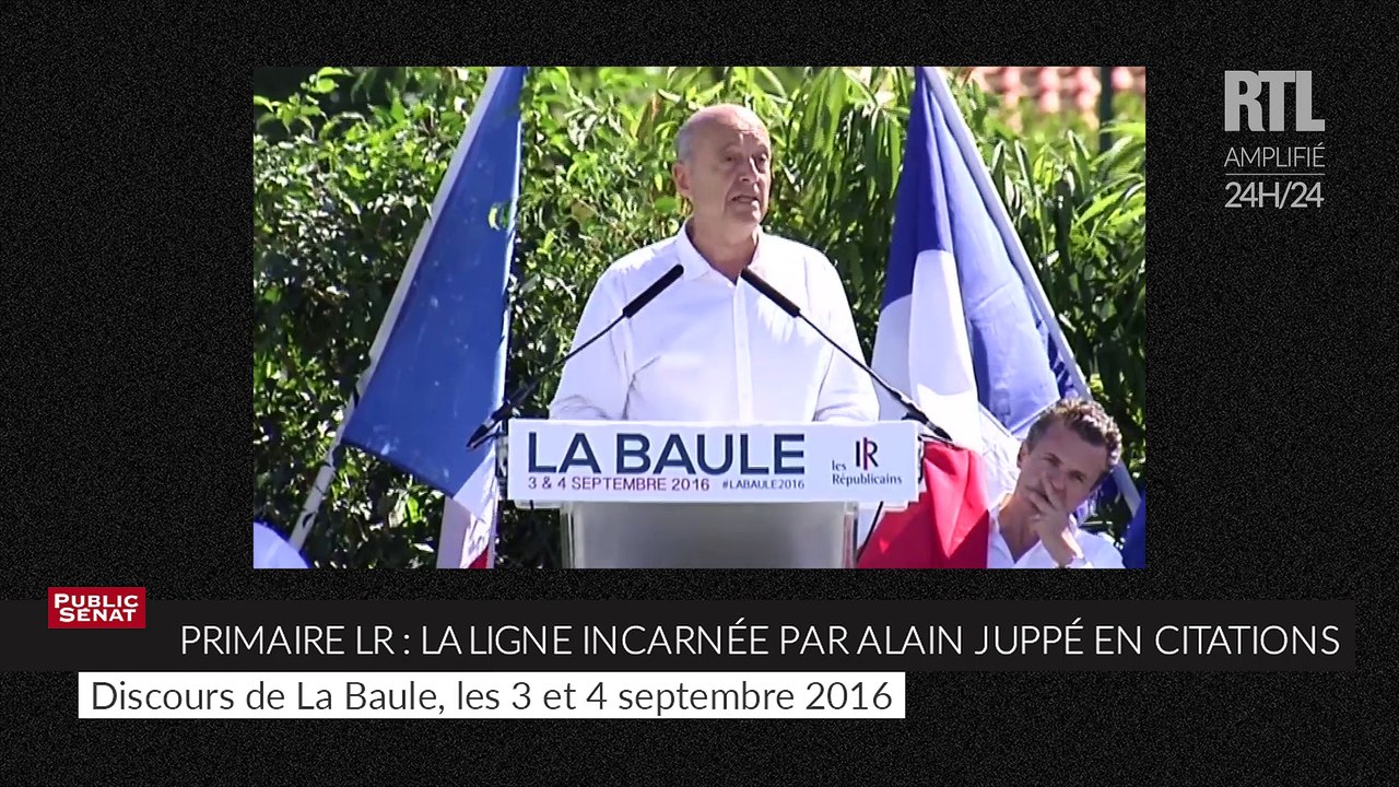Primaire LR : la ligne incarnée par Alain Juppé en citations