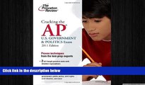 different   Cracking the AP U.S. Government   Politics Exam, 2011 Edition (College Test
