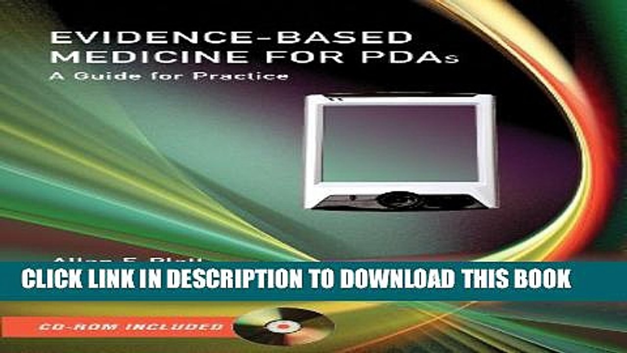 [Read PDF] Evidence-Based Medicine for PDAs: A Guide for Practice Download Free