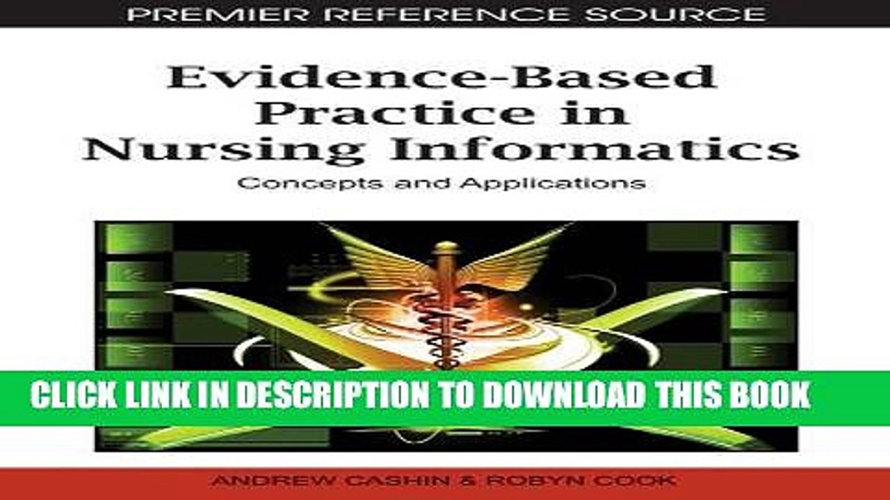 [Read PDF] Evidence-Based Practice in Nursing Informatics: Concepts and Applications Ebook Free