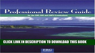 [Read PDF] Professional Review Guide for the CHP and CHS Examinations, 2005 Edition (Professional
