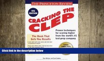 behold  Cracking the CLEP, 4th Edition (College Test Preparation)