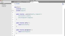 PHP Object Oriented Programming (OOP)׃ Visibility (5⁄13)
