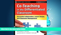 Pdf Online Co-Teaching in the Differentiated Classroom: Successful Collaboration, Lesson Design,