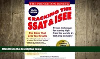 behold  Cracking the SSAT/ISEE, 2000 Edition