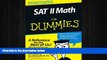 different   SAT II Math For Dummies