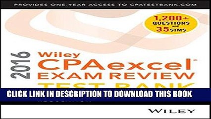 [PDF] Wiley CPAexcel Exam Review 2016 Test Bank: Regulation Full Online