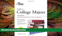 different   Guide to College Majors, 2010 Edition (College Admissions Guides)