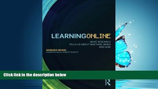 Choose Book Learning Online: What Research Tells Us About Whether, When and How