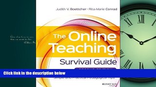 Pdf Online The Online Teaching Survival Guide: Simple and Practical Pedagogical Tips