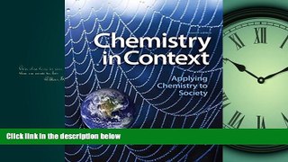 Popular Book Chemistry in Context