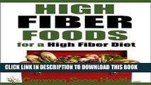 Collection Book High Fiber Foods For A High Fiber Diet