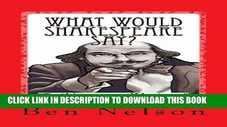 [PDF] What Would Shakespeare say? Popular Online