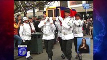 Ceremonia de bienvenida a los restos del Obispo Cuero y Caicedo