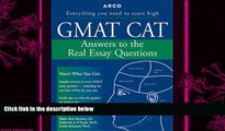 behold  Gmat Cat: Answers to the Real Essay Questions