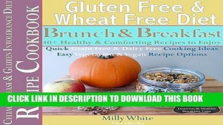 Collection Book Gluten Free   Wheat Free Diet Brunch   Breakfast Celiac Disease Recipe Cookbook