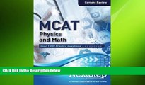 behold  MCAT Physics and Math: Content Review for the Revised MCAT