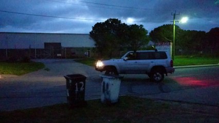 Nissan Patrol Burnout Fail