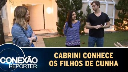 Cabrini conhece os filhos de Eduardo Cunha