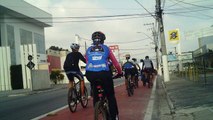 Grande  pedal solidário, Mega pedal solidário, 92 amigos, trilhas de  48 km, Bike Soul SL 129, 24v, Taubike,  Caçapava, Taubaté, Setembro de 2016