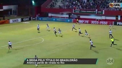 Atlético-MG perde de virada e se afasta da briga pelo título