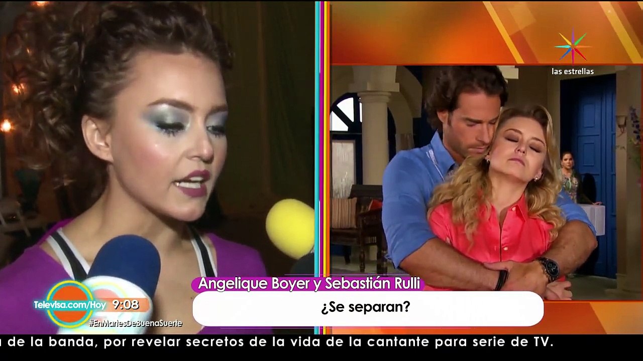Angelique muy emocionado de conocer a su sobrino Morgan "tienes mis ojos"