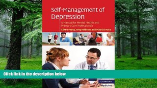 Big Deals  Self-Management of Depression: A Manual for Mental Health and Primary Care